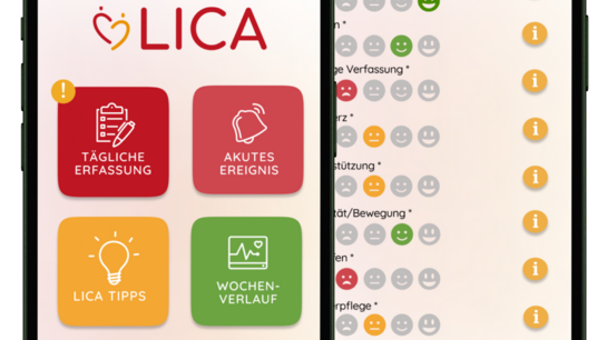 LICA - Deine digitale Begleitung durch den Betreuungs- und Pflegealltag
